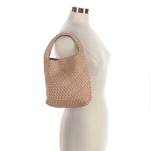 Madison West Tan Woven Bag